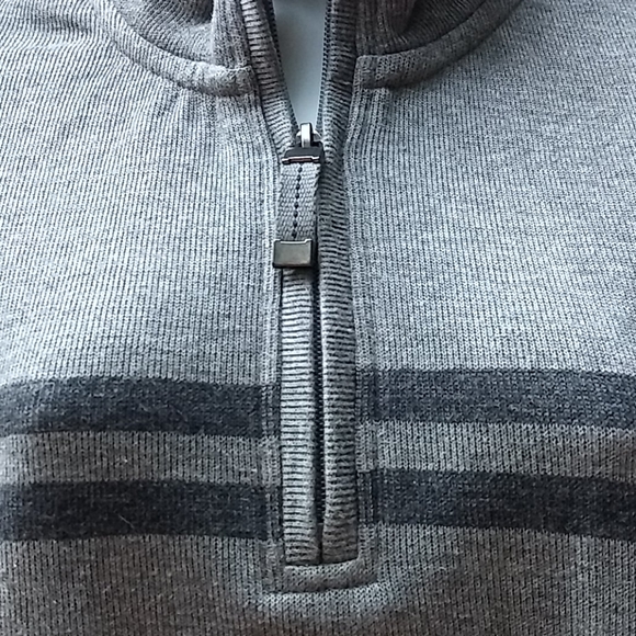 Grey 3/4 zip sweater - Picture 4 of 4